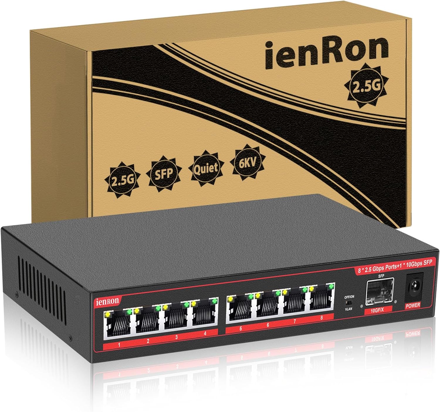 ienRon 10 Port Gigabit Switch Review