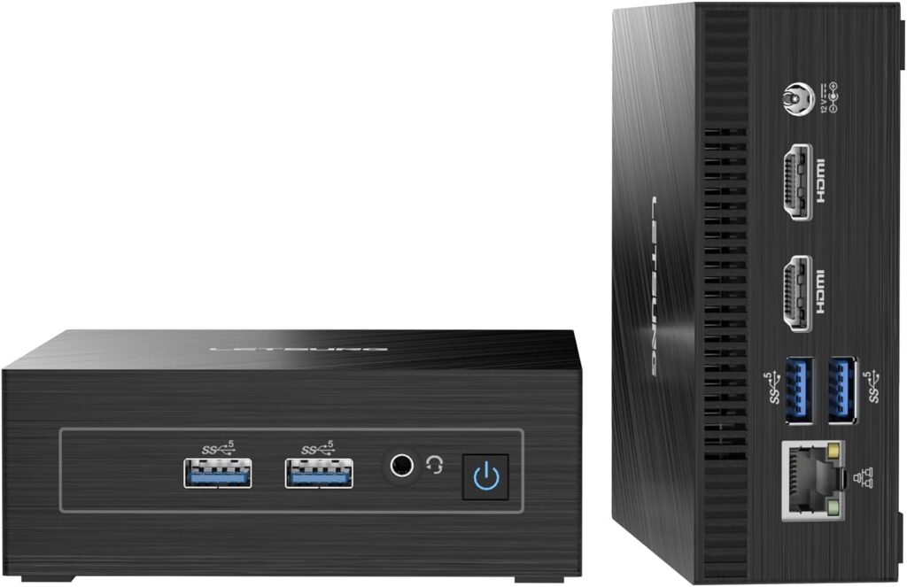 LETSUNG Mini AIR11SE Mini PC Windows 11, 6GB RAM LPDDR4 128GB M.2 SSD, up to 512GB, Mini NUC Computer with Intel Celeron N4020C, Home/Business Mini Desktop Computer, WiFi5/BT4.2/HDMI LETSUNG Mini AIR11SE Mini PC Windows 11, 6GB RAM LPDDR4 128GB M.2 SSD, up to 512GB, Mini NUC Computer with Intel Celeron N4020C, Home/Business Mini Desktop Computer, WiFi5/BT4.2/HDMI