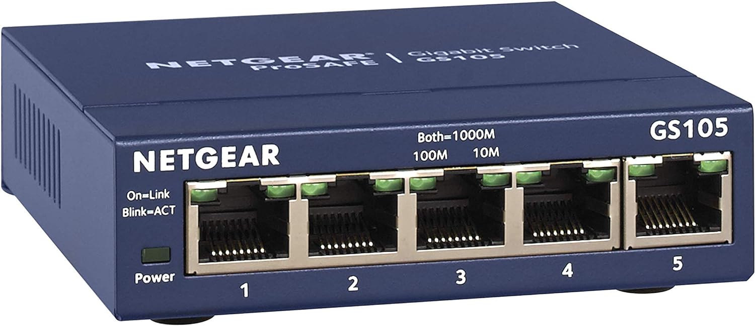 NETGEAR 5-Port Gigabit Ethernet Unmanaged Switch Review