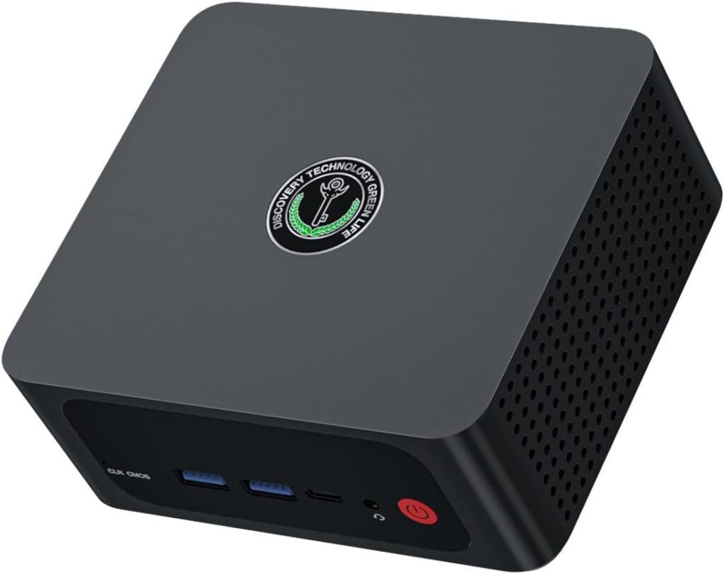 TRIGKEY Mini PC Intel Alder Lake-N100 Desktop Computer (Up to 3.4GHz) 16G DDR4 500G SSD Green G4 Low-Power Business Computer/WiFi 6/BT5.2/Dual 4K HD Display
